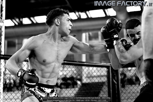 2022-05-07 Milano in the Cage 8 00613 Seif Mohamed-Michael Bellotti - MMA 84kg